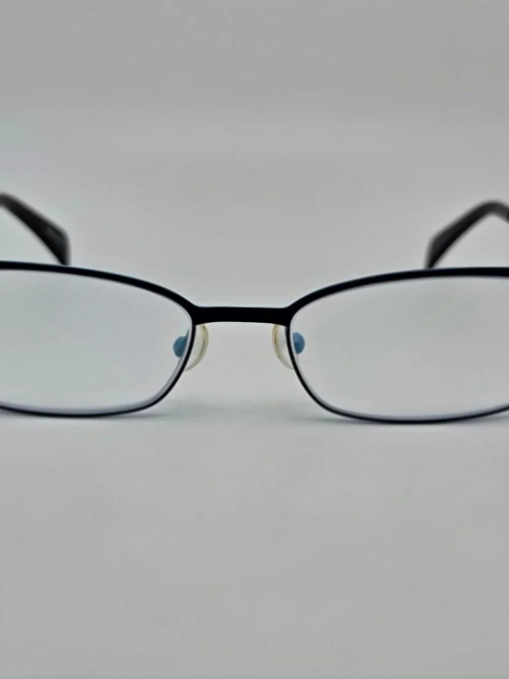 Legre LE5081 Col. 1246 Black on Sky Blue Eyeglasses Frame w/ Case 52-18-135